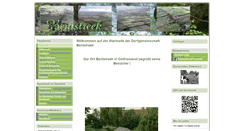Desktop Screenshot of bentstreek.de